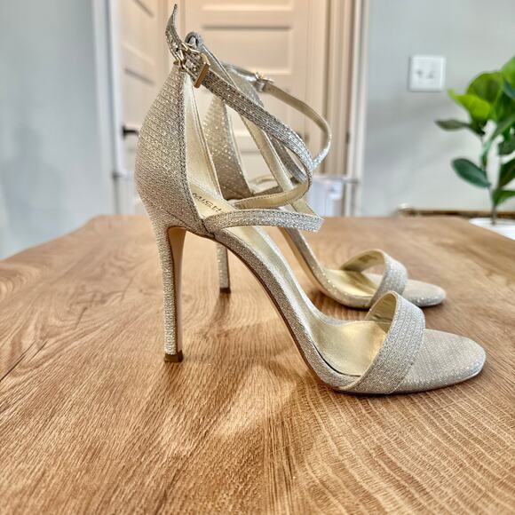 Michael Kors | Antonia Glitter Gold StilettoHeels |Women’s Size 8.5 - Picture 4 of 10
